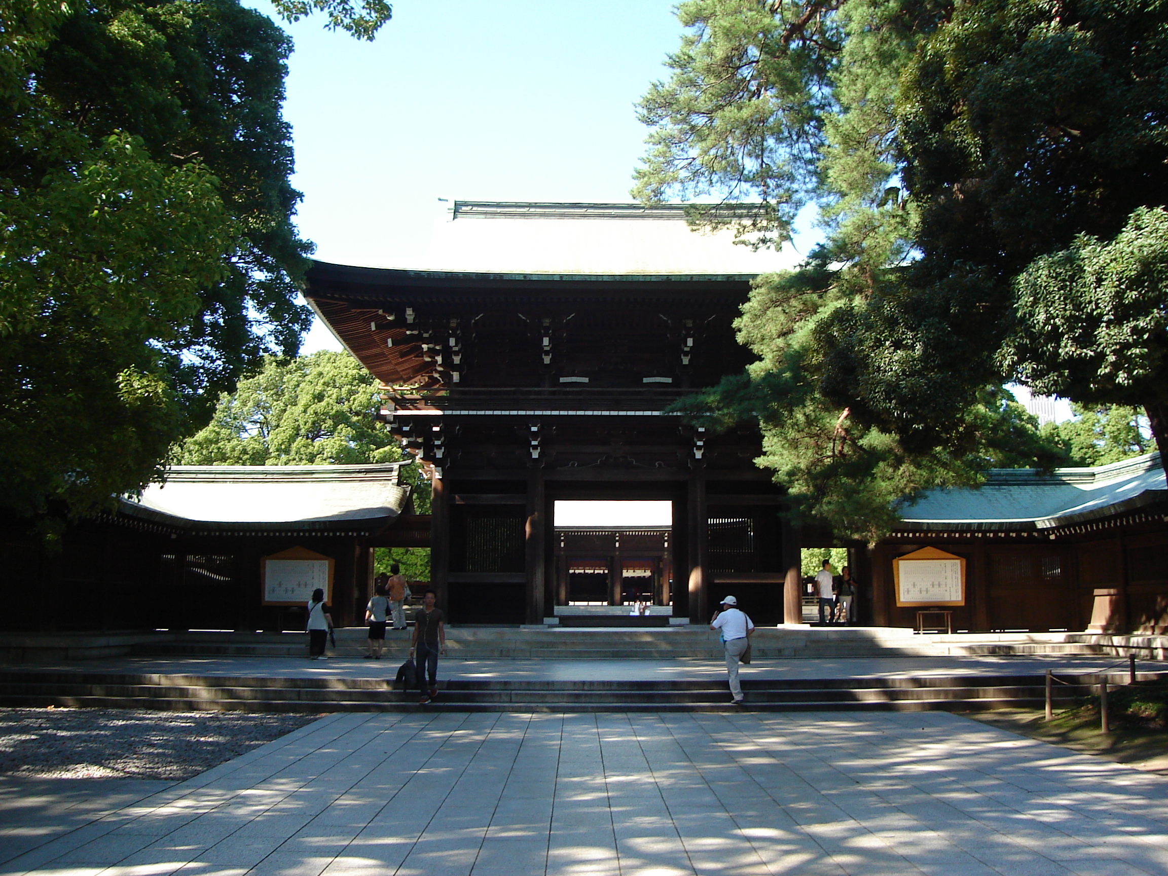 the main shrine area