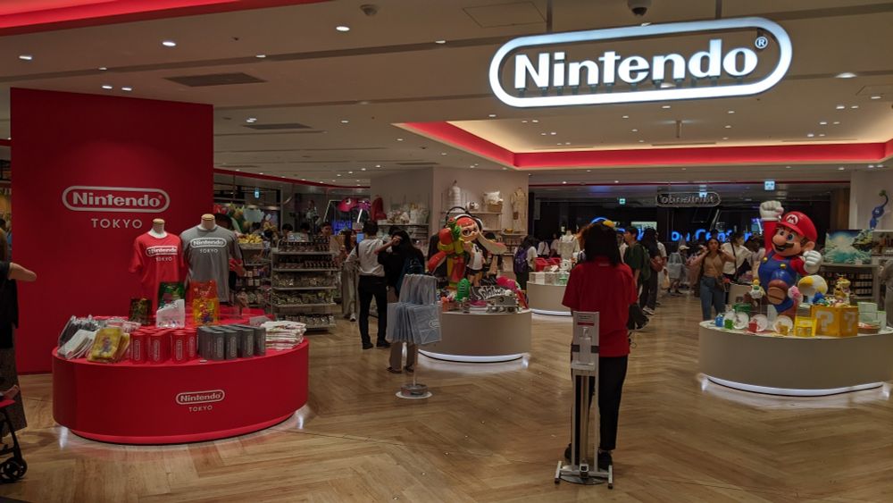 The Nintendo store